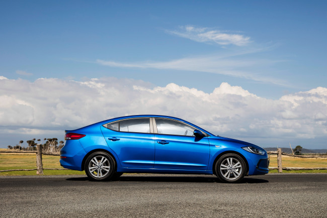 Обои картинки фото автомобили, hyundai, 2016г, ad, au-spec, elantra