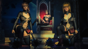 Картинка 3д+графика амазонки+ amazon девушки взгляд фон