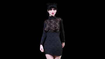 Картинка 3д+графика люди+ people девушка взгляд фон