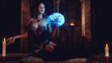 Картинка 3д+графика люди+ people девушки взгляд фон