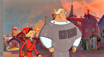 Картинка календари кино +мультфильмы изба взгляд богатырь мужчина