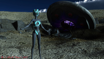 Картинка 3д+графика существа+ creatures фон взгляд существо