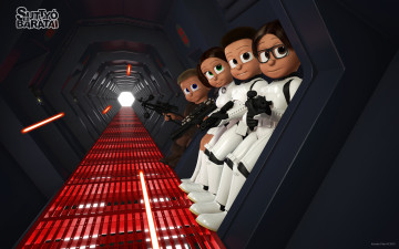 Картинка 3д+графика мультфильмы+и+в+игры взгляд