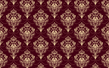 Картинка векторная+графика -графика+ graphics фон орнамент style винтаж бордовый ornament seamless victorian