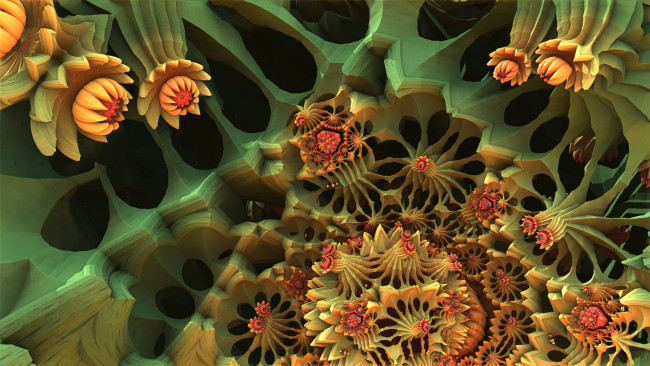 Обои картинки фото 3д графика, абстракция , abstract, цвет, фон, узор