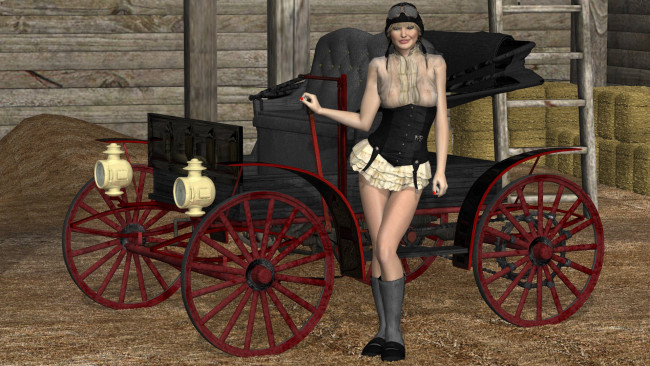 Обои картинки фото 3д графика, люди , people, фон, взгляд, девушка