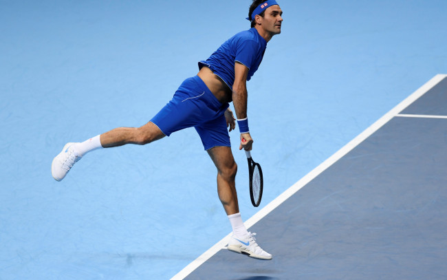 Обои картинки фото спорт, теннис, роджер, федерер, теннисист, швейцарский