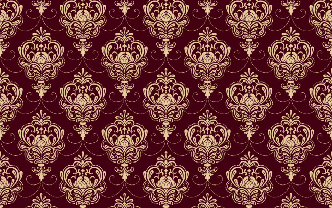 Обои картинки фото векторная графика, -графика , graphics, фон, орнамент, style, винтаж, бордовый, ornament, seamless, victorian
