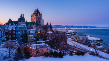 обоя chateau frontenac, города, квебек , канада, chateau, frontenac
