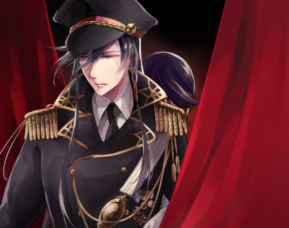 Обои картинки фото аниме, touken ranbu, kanehori