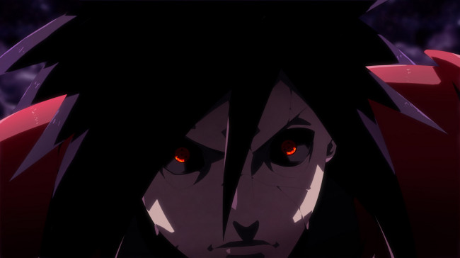 Обои картинки фото аниме, naruto, учиха, мадара