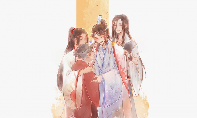 Обои картинки фото аниме, mo dao zu shi, the, untamed, неукротимый, повелитель, чэньцин, мосян, тунсю, mo, dao, zu, shi, магистр, дьявольского, культа