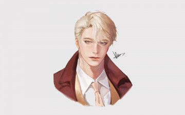 Картинка аниме unknown +другое+ парень лицо