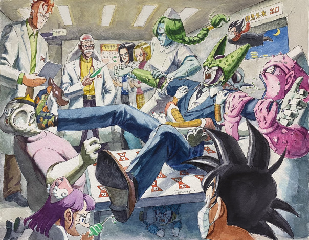 Обои картинки фото аниме, dragon ball, драконий, жемчуг