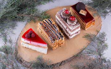 Картинка еда пирожные +кексы +печенье ассорти