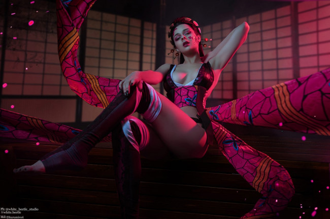 Обои картинки фото девушки, kurumirori, костюм, образ