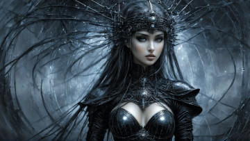 Картинка фэнтези девушки нейросети графика нейроарт ai art нейронные сети рисунки нейро искусство