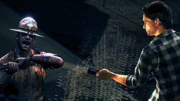 Картинка видео+игры alan+wake`s+american+nightmare алан зомби фонарь