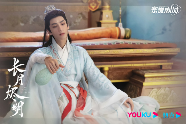 Обои картинки фото кино фильмы, till the end of the moon, светлый, пепел, луны, тань, тай, цзинь, минъе, бог, войны, владыка, демонов