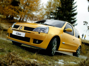 Картинка renault clio 2004 автомобили