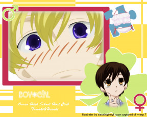 Картинка аниме ouran high school host club