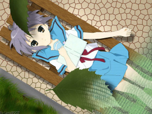 Картинка аниме the melancholy of haruhi suzumiya