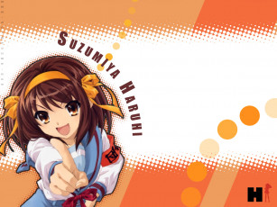 Картинка аниме the melancholy of haruhi suzumiya