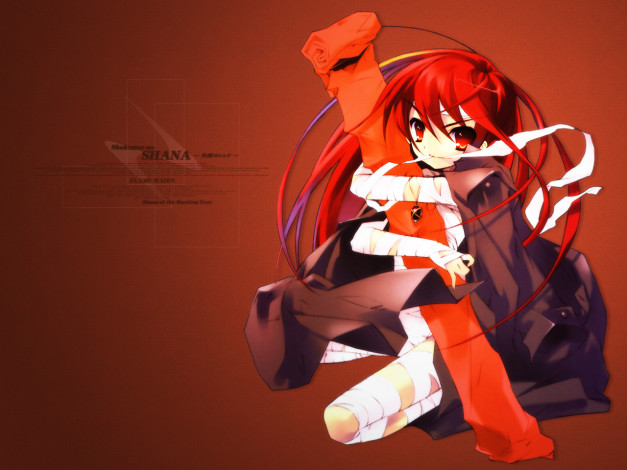 Обои картинки фото аниме, shakugan, no, shana