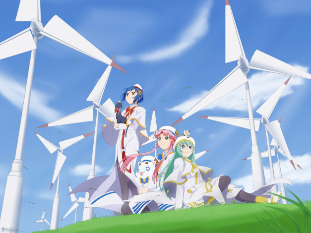 Обои картинки фото аниме, aria