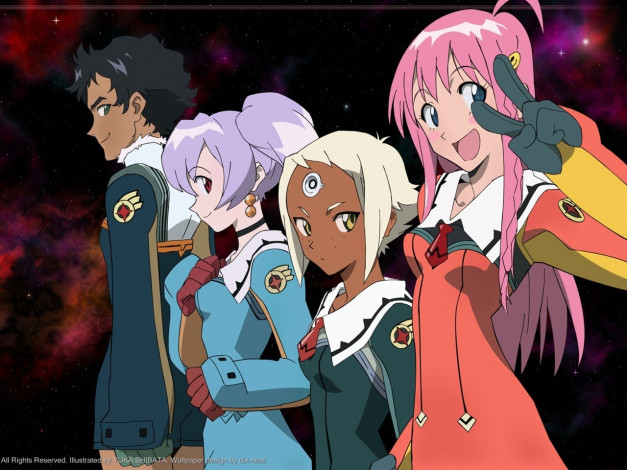 Обои картинки фото аниме, gunbuster