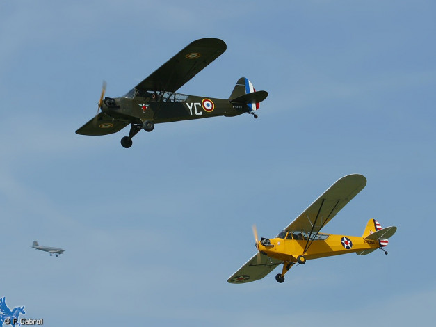 Обои картинки фото авиация, лёгкие, одномоторные, самолёты