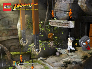 обоя видео, игры, lego, indiana, jones, the, original, adventures
