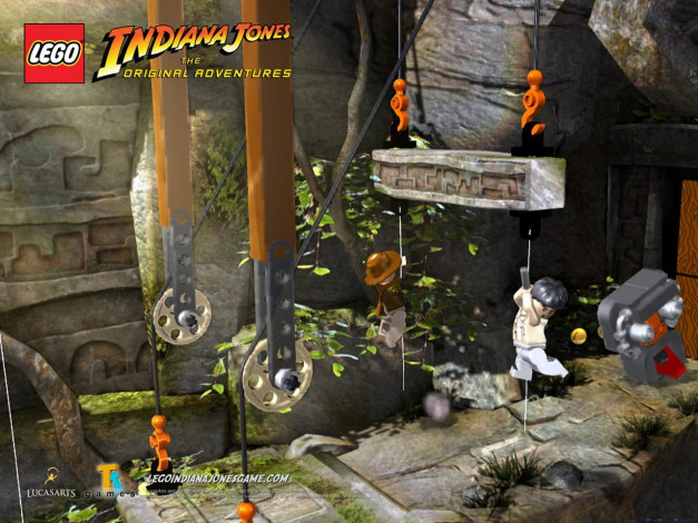 Обои картинки фото видео, игры, lego, indiana, jones, the, original, adventures