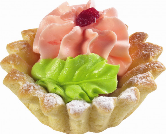 Обои картинки фото еда, пирожные, кексы, печенье, крем