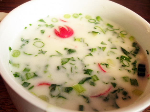 Обои картинки фото автор, varvarra, еда, первые, блюда, тарелка, суп