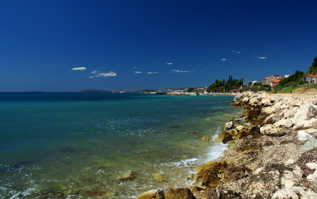 Обои картинки фото природа, побережье, море, берег, камни