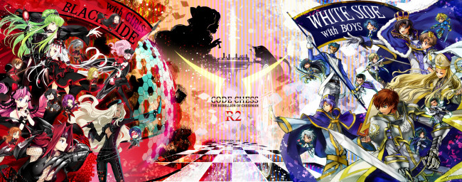 Обои картинки фото аниме, code, geass, поединок