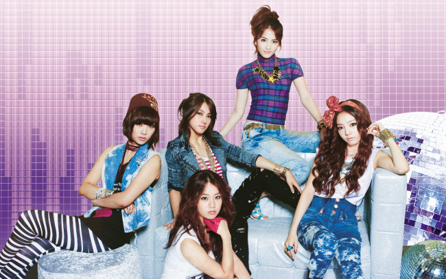 Обои картинки фото музыка, kara, южная, корея, kpop, девушки, азиатки