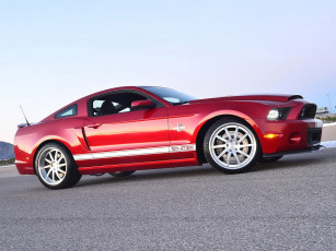 Картинка автомобили mustang красный shelby super snake gt500