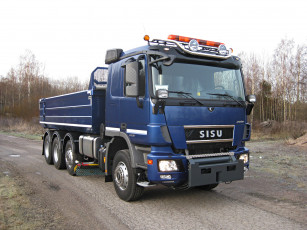 Картинка sisu+polar+8x4+tipper автомобили sisu кузов тяжёлый грузовик
