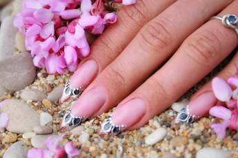 Картинка разное руки камни цветы маникюр кольцо