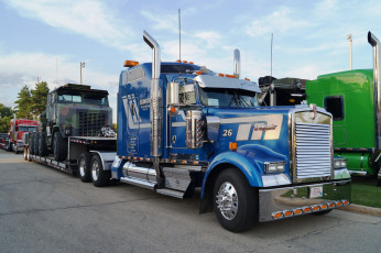 Картинка kenworth+truck автомобили kenworth+ выставка улица company truck сша автобусы kenworth