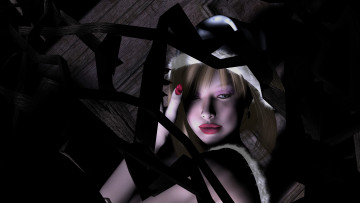 Картинка 3д+графика people+ люди девушка взгляд