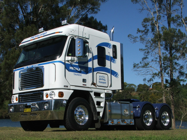 Обои картинки фото argosy, автомобили, freightliner, тягач, седельный, тяжёлый, грузовик