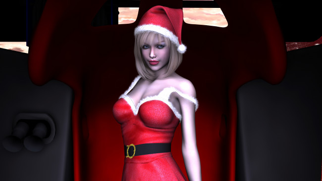 Обои картинки фото 3д графика, people , люди, взгляд, девушка