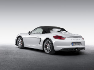 обоя автомобили, porsche, 2015г, 981, spyder, boxster