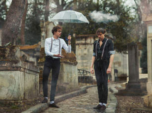 Картинка разное компьютерный+дизайн дождь тучка зонт мужчины