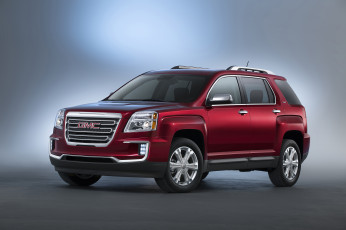 Картинка автомобили gm-gmc красный terrain gmc 2016г