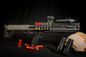 обоя оружие, дробовики, ружьё, каска, бинокль, дробовик, kel-tec