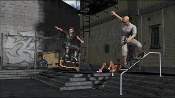 Картинка 3д+графика люди+ people игра парни